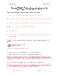 Microsoft Word - Episode 13 Key.doc