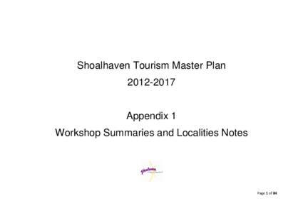 Microsoft Word - Appendix 1 - Workshop Summaries & Locality Notes.docx