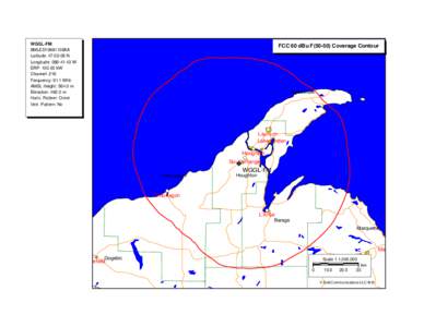 WGGL-FM Grand Marais Cook BMLED19961108KA Latitude: [removed]N