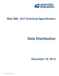 Mail.XML 16.0 Technical Specification  Data Distribution December 19, 2014