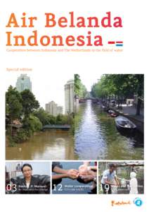 Air Belanda Indonesia Cooperation between Indonesia and The Netherlands in the field of water Special edition