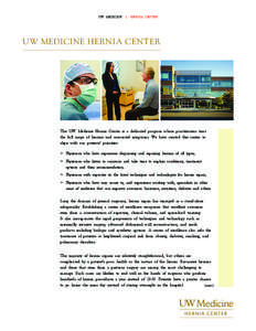 UW MEDICINE  | Hernia center