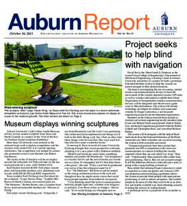 AuburnReport October 16, 2013 For  t h e f a c u l t y a n d s t a ff o f