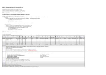 FILING INSTRUCTIONS - DECLARATION  TEMPLATE Print this instruction sheet for reference before you begin the process. Click on worksheet tab 