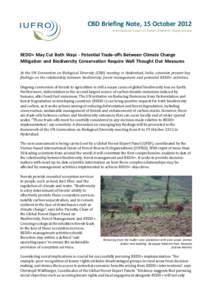 IUFRO-GFEP-Media-Release_CBD.pmd