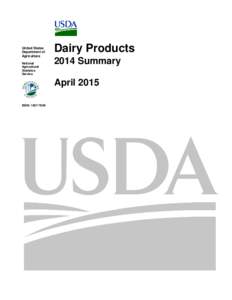 United States Department of Agriculture National Agricultural Statistics