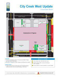 City Creek West Update Crossroads Block