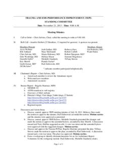 Tepi / Commit / Parliamentary procedure / Meetings / Minutes