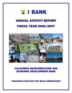 CALIFORNIA INFRASTRUCTURE AND ECONOMIC DEVELOPMENT BANK