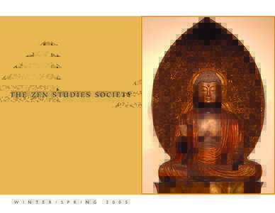 THE ZEN STUDIES SOCIETY  W I