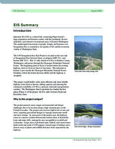 EIS Summary  August 2008 EIS Summary Introduction