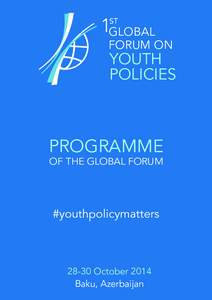 1GLOBAL ST FORUM ON  YOUTH