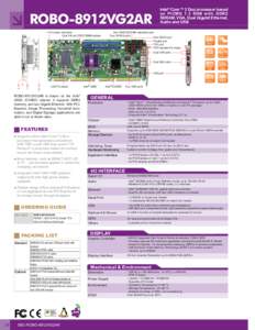 Intel® Core™ 2 Duo processor based on PICMG 1.3 SHB with DDR2 SDRAM, VGA, Dual Gigabit Ethernet,