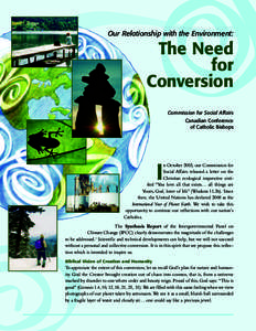 Our Relationship with the Environment:  The Need for Conversion Commission for Social Affairs
