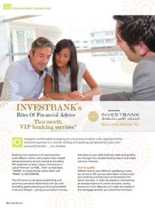 Financial Bites (Advertorial)  INVESTBANK’s