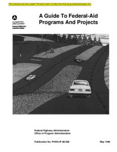 Guide to Federal-Aid Programs and Projects