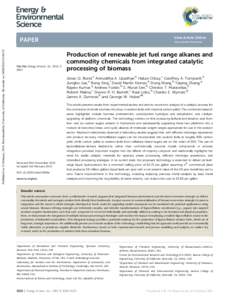 Energy & Environmental Science View Article Online  Published on 12 FebruaryDownloaded by University of California - Riverside on:00:23.