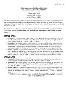 Microsoft Word - Demo derby rules 2014.doc