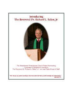 Rev. Dr. Baker Brochure.pub