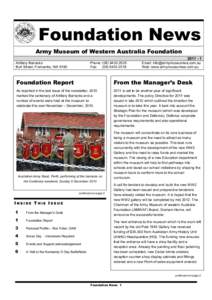 Microsoft Word - Foundation News[removed]doc