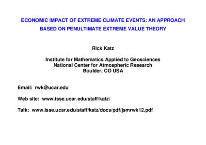 Generalized extreme value distribution / Xi / Cumulative distribution function