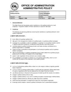 Microsoft Word - B-03 Political Activity.doc