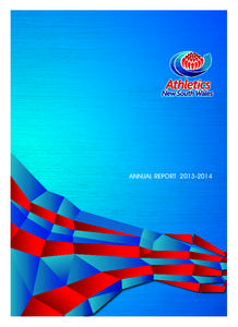 ANNUAL report[removed]  Athletics Annual Report 2014_Layout[removed]:49 pm Page[removed]–2014 ANNUAL REPORT