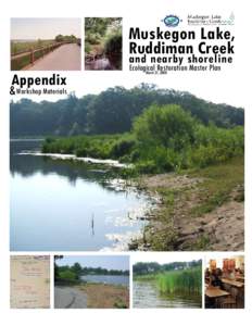 Ecological Restoration Master Plan: Muskegon Lake, Ruddiman Creek and Nearby Shoreline - March 2008