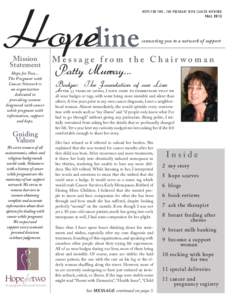 Hopeline Mission Statement Hope for Two... The Pregnant with