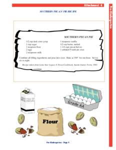 SOUTHERN PECAN PIE RECIPE SOUTHERN PECAN PIE 1/2 cup dark corn syrup 1 cup sugar