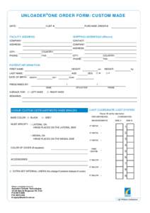 Microsoft Word - Unloader One_Custom_Order form
