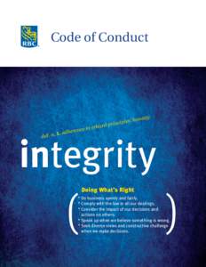 Code of Conduct  1. adh def. n.  eren