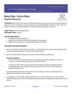 Microsoft Word - Mens Rea English w graphics - FINAL VERSION