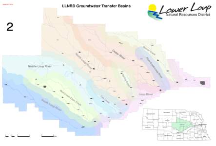 Draft[removed]LLNRD Groundwater Transfer Basins ²