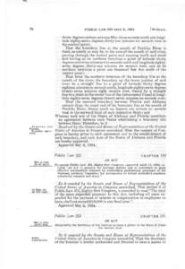 78  PUBLIC LAW 35a-MAY 6, 1954 A l a b a ma a n d Florida.