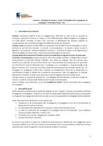 Annonce – Chargé(e) de mission « Santé / Participation des compagnons et compagnes » d’Emmaüs France - CDI 1.  Présentation de la structure