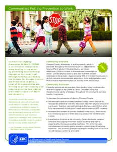 Communities Putting Prevention to Work  OLMSTED COUNTY, MINNESOTA Obesity Prevention  Communities Putting