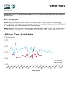 Pound sterling / Marketing year / Price / Money / Business / National Agricultural Statistics Service / Peanut / Currency