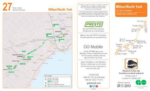 Meadowvale GO Station / Ontario