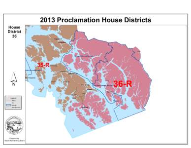 2013 Proclamation House Districts  House District 36