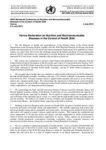 Microsoft Word - CONSENSUS - Vienna Declaration - 5 July 2013 at 0900