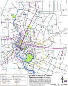 Provinces of Thailand / Gulf of Thailand / Thon Buri District / Phasi Charoen District / Bang Khen District / Khlong San District / Pak Kret District / MRT / Bang Bon District / Geography of Thailand / Thailand / Bangkok