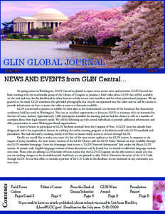 GLIN GLOBAL JOURNAL May 2009 Summer www.glin.gov