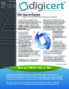 12 December 2009 This Issue SSL Year in Review P.1