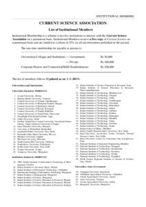 Healthcare in India / Ministry of Science and Technology / Traditional medicine / Unani / Jawaharlal Nehru University / Department of Ayurveda /  Yoga and Naturopathy /  Unani /  Siddha and Homoeopathy / Indian Statistical Institute / Birla Institute of Technology /  Mesra / Pune / India / Association of Commonwealth Universities / Ministry of Human Resource Development