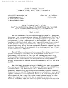 [removed]FERC PDF (Unofficial[removed]UNITED STATES OF AMERICA FEDERAL ENERGY REGULATORY COMMISSION  Freeport LNG Development, L.P.