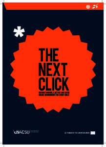 THE next CLICK Moving towards a better and safer online environment for every child