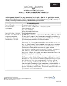 Evaluation / Evaluation methods / STAR / Renaissance Learning / Educational assessment / Differentiated instruction / National Assessment of Educational Progress / Education / Standards-based education / Educational psychology