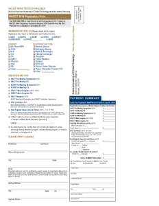 NONPROFIT U.S. POSTAGE PAID Permit No. 295 ONLINE REGISTRATION AVAILABLE