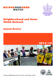 Neighbourhood and Home Watch Network Annual Review[removed]